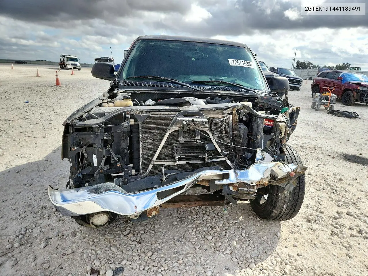 2004 GMC SIERRA VIN 2GTEK19T441189491 — фото 5