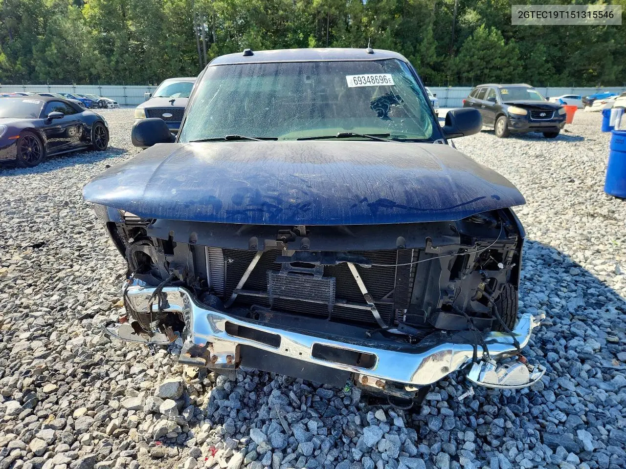 2005 GMC SIERRA VIN 2GTEC19T151315546 — фото 5