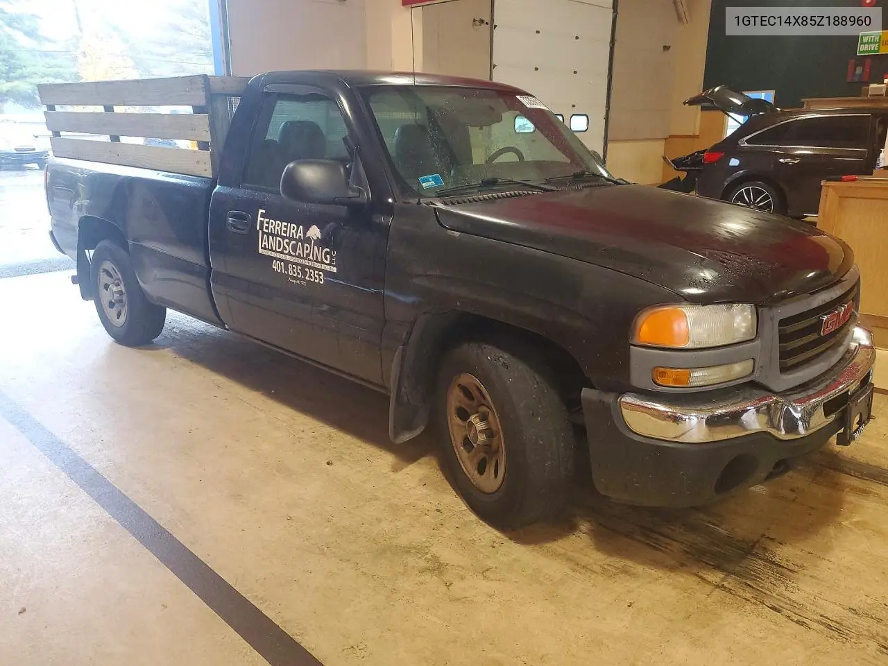 2005 GMC SIERRA VIN 1GTEC14X85Z188960 — фото 4