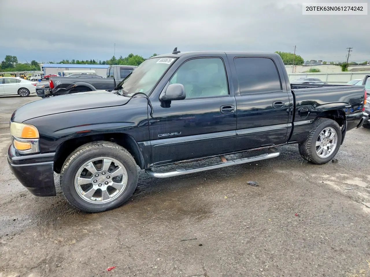GMC SIERRA 2006, VIN 2GTEK63N061274242