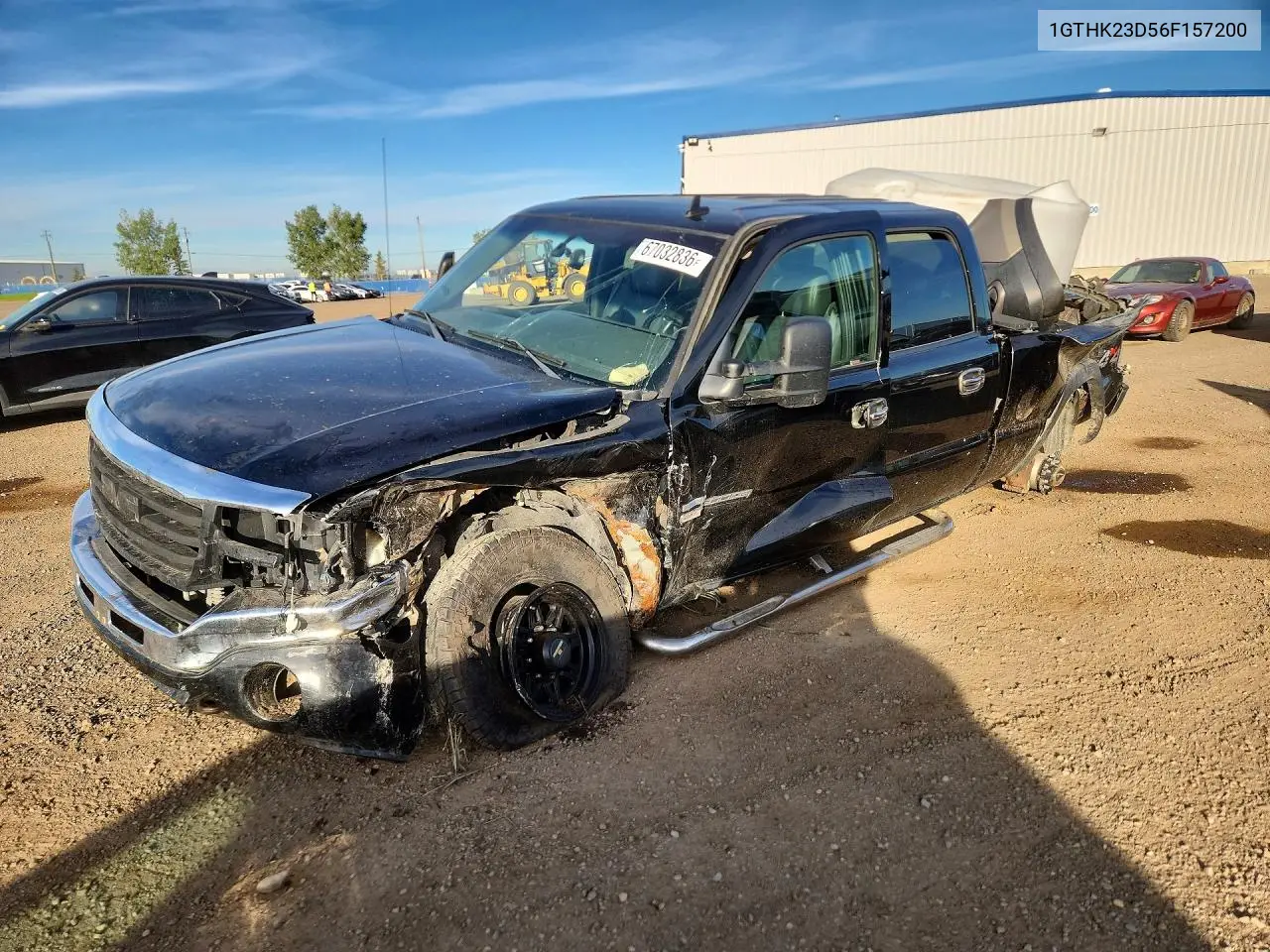 GMC SIERRA 2006, VIN 1GTHK23D56F157200