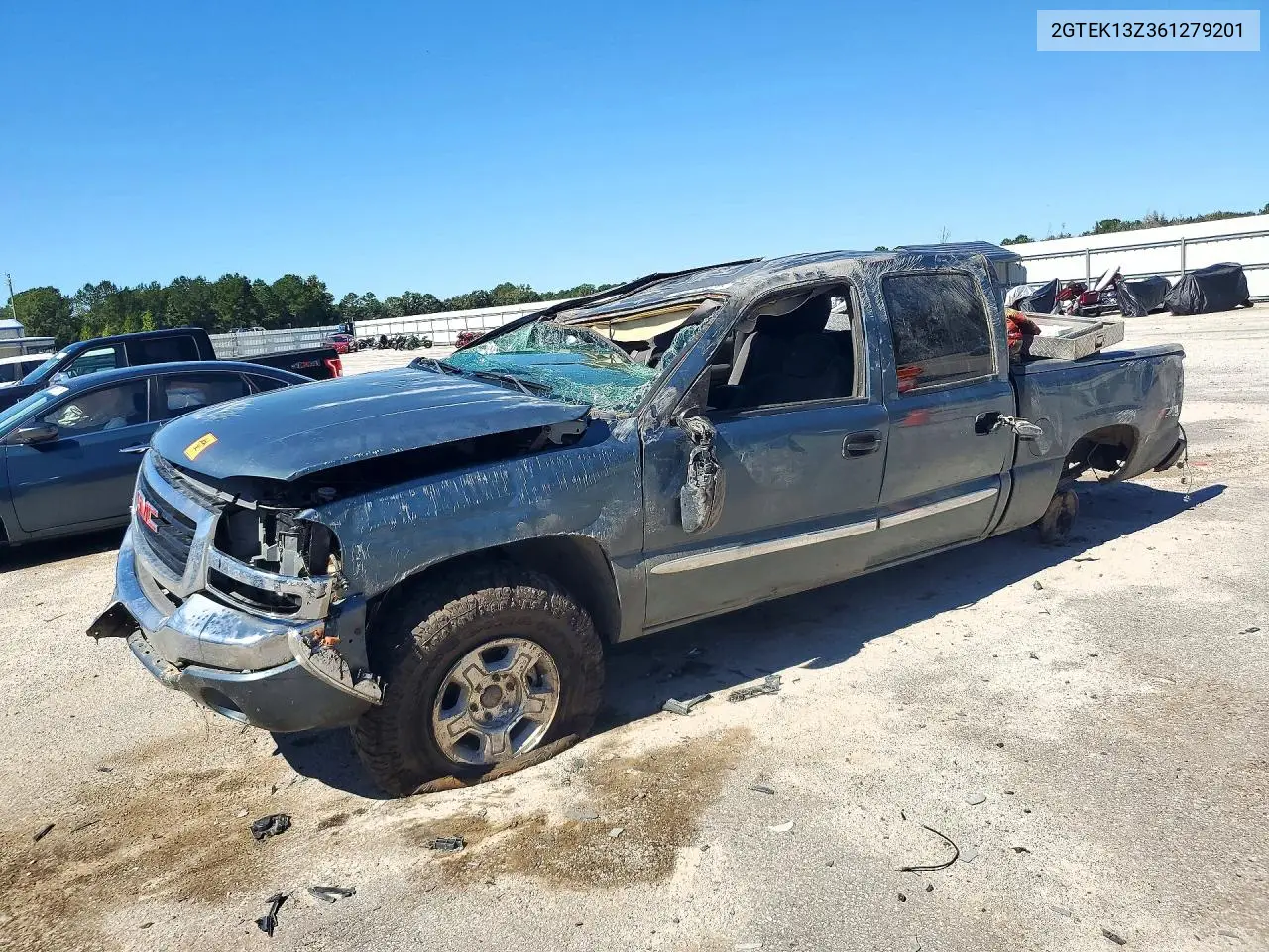 GMC SIERRA 2006, VIN 2GTEK13Z361279201