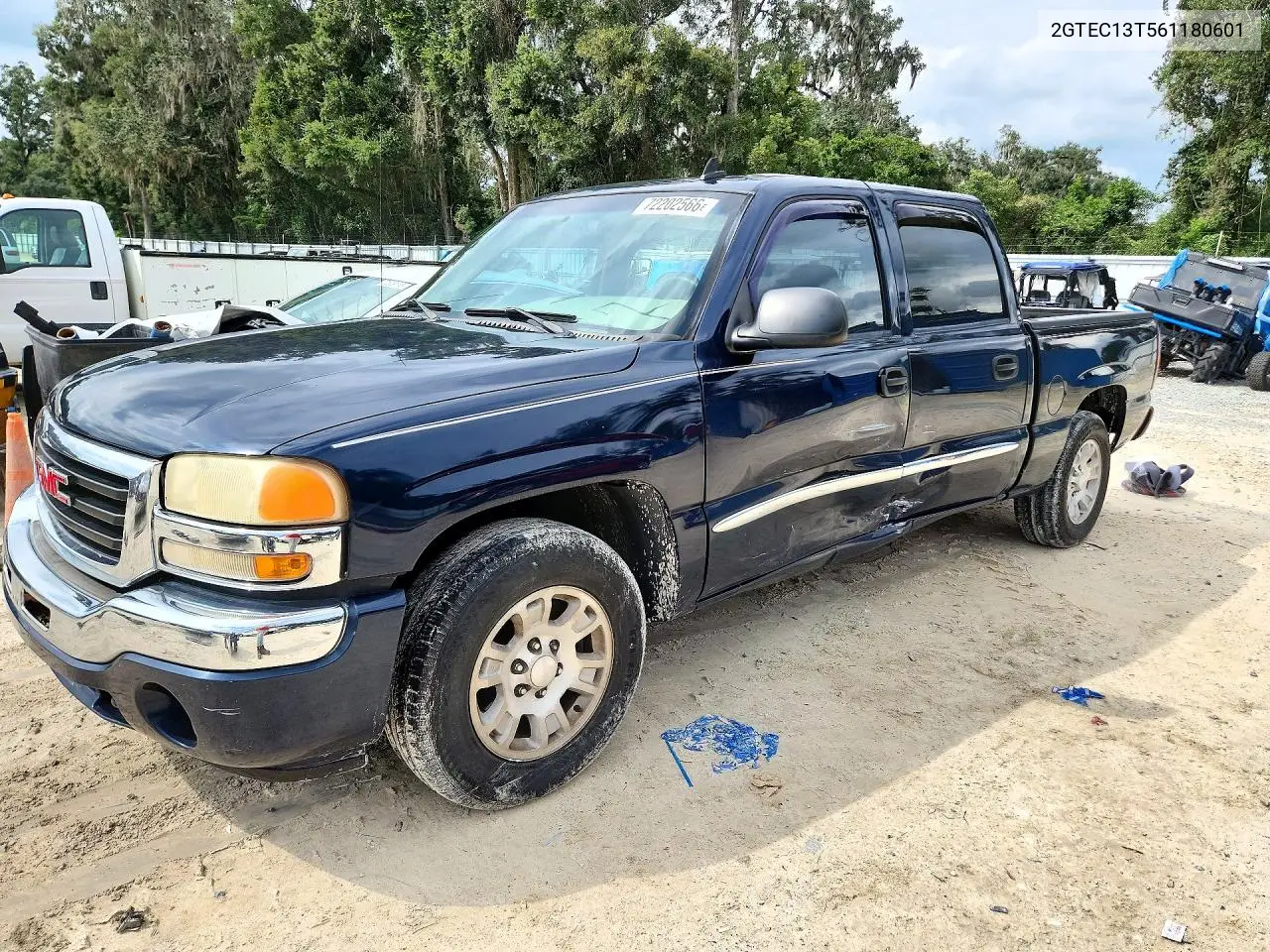 GMC SIERRA 2006, VIN 2GTEC13T561180601