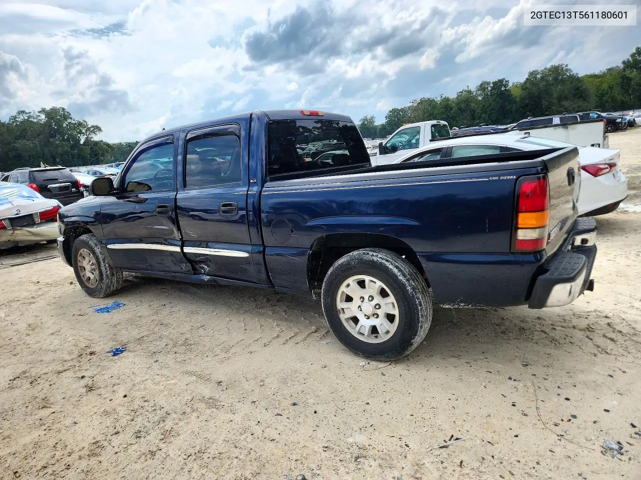 2006 GMC SIERRA VIN 2GTEC13T561180601 — фото 2