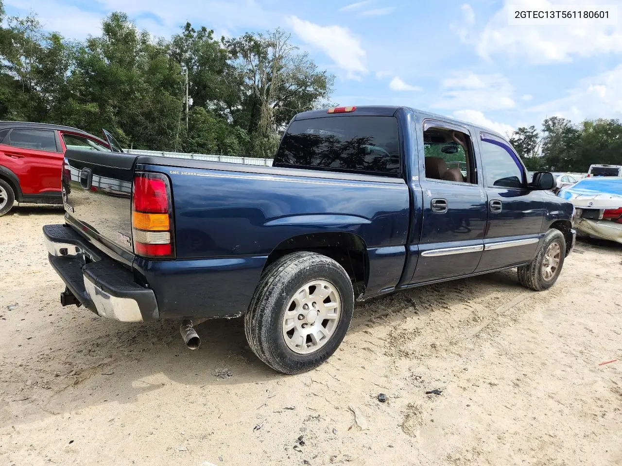 2006 GMC SIERRA VIN 2GTEC13T561180601 — фото 3