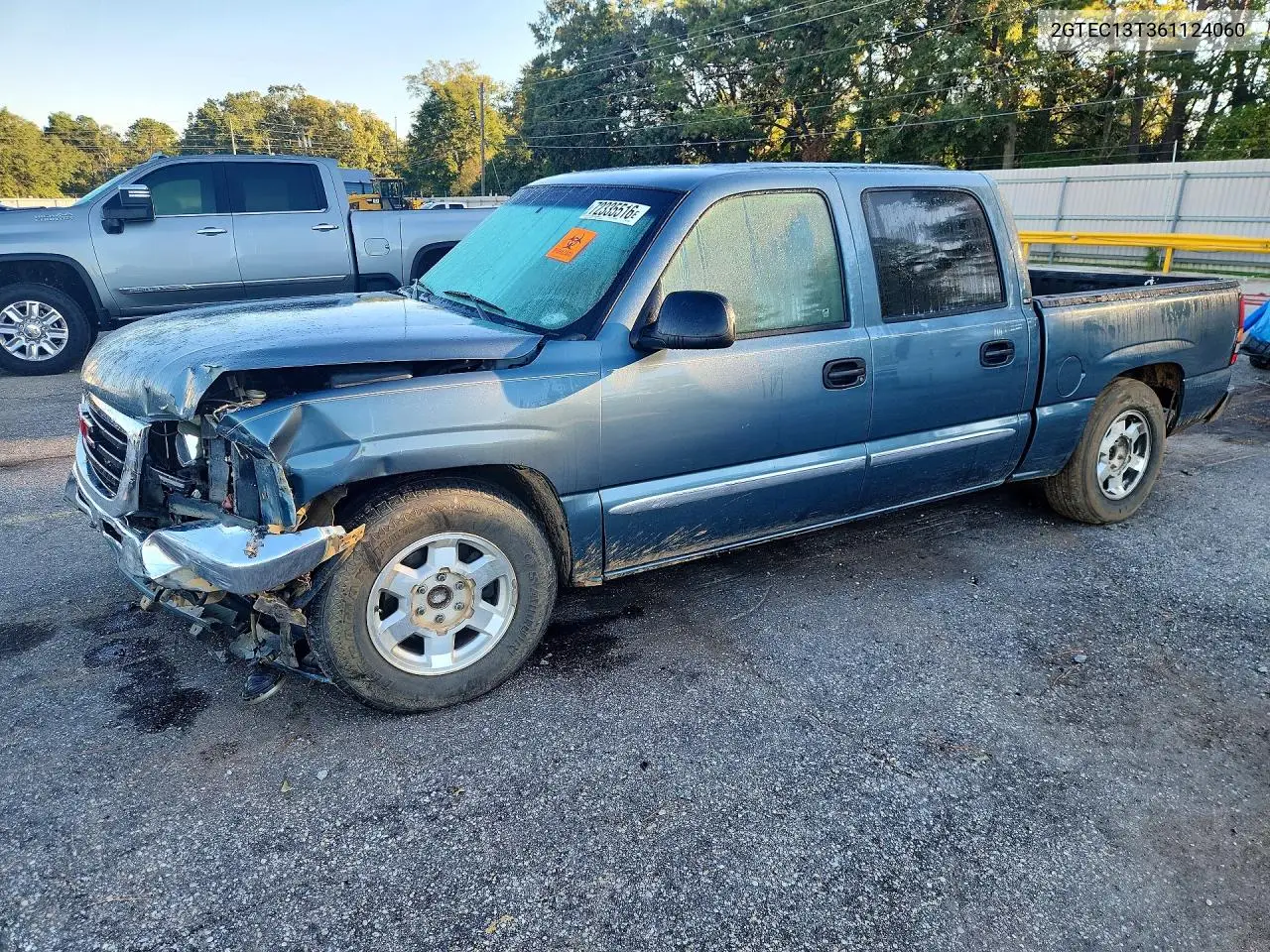 GMC SIERRA 2006, VIN 2GTEC13T361124060