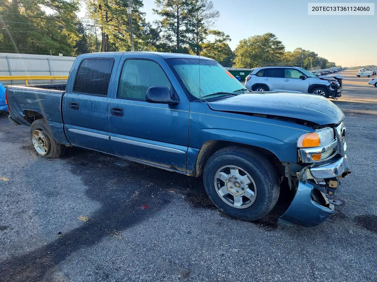 2006 GMC SIERRA VIN 2GTEC13T361124060 — фото 4
