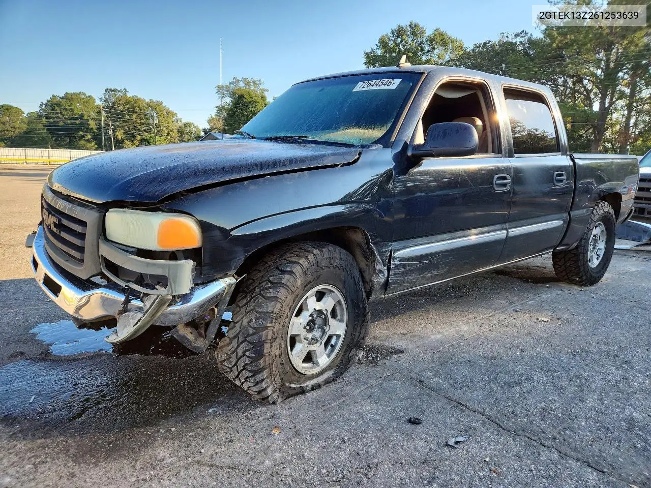 GMC SIERRA 2006, VIN 2GTEK13Z261253639