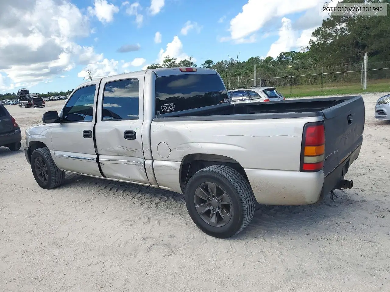 2006 GMC SIERRA VIN 2GTEC13V761331990 — фото 2