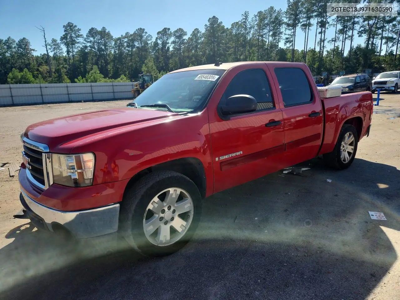 GMC SIERRA 2007, VIN 2GTEC13J971630590