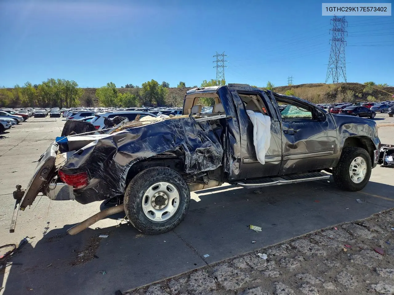 2007 GMC SIERRA VIN 1GTHC29K17E573402 — фото 3