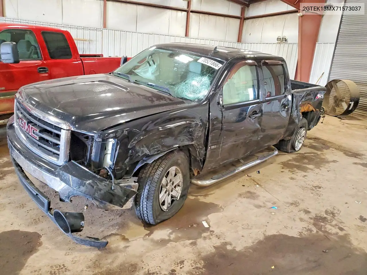 GMC SIERRA 2007, VIN 2GTEK13MX71573037