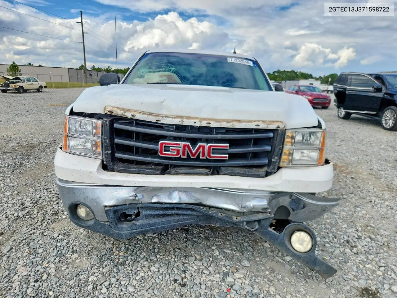 2007 GMC SIERRA VIN 2GTEC13J371598722 — фото 5