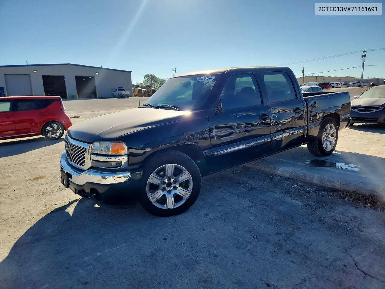 GMC SIERRA 2007, VIN 2GTEC13VX71161691