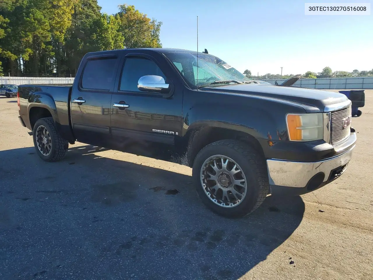 2007 GMC SIERRA VIN 3GTEC13027G516008 — фото 4