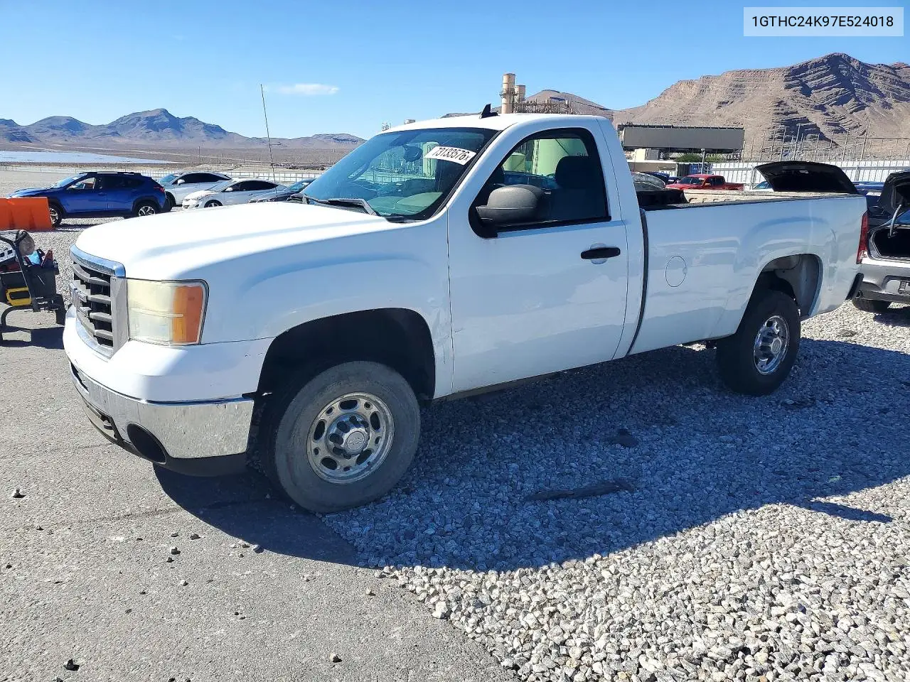 GMC SIERRA 2007, VIN 1GTHC24K97E524018