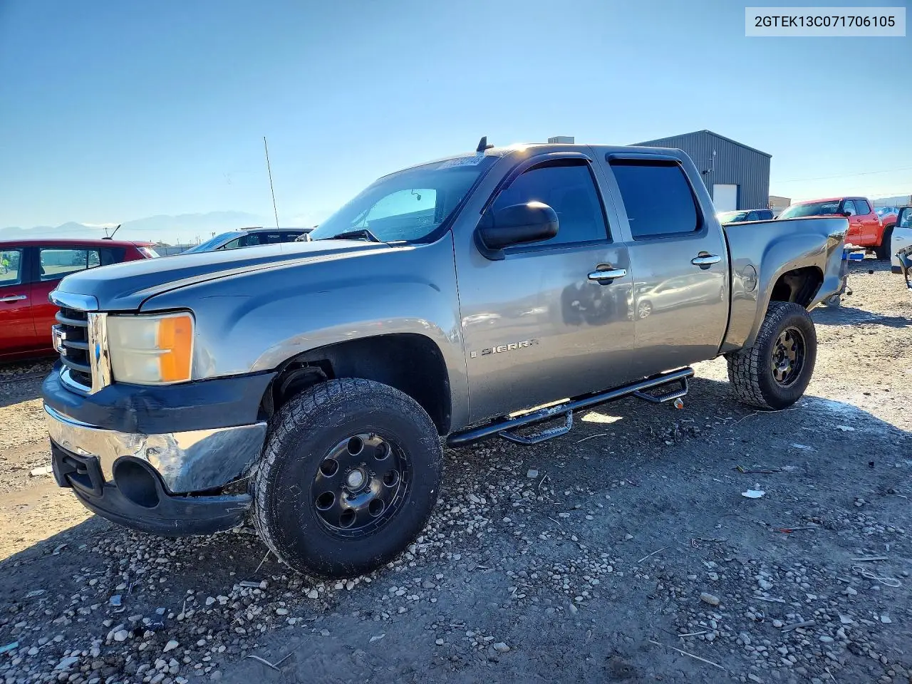 GMC SIERRA 2007, VIN 2GTEK13C071706105