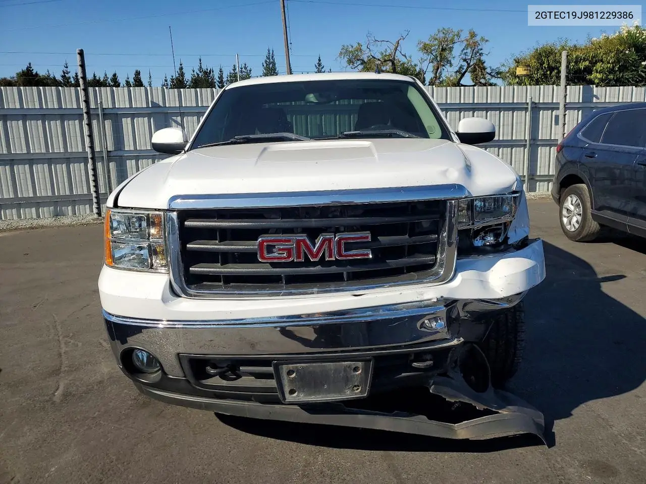 2008 GMC SIERRA VIN 2GTEC19J981229386 — фото 5