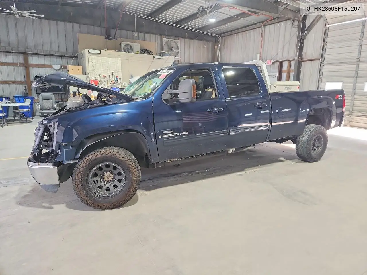 GMC SIERRA 2008, VIN 1GTHK23608F150207