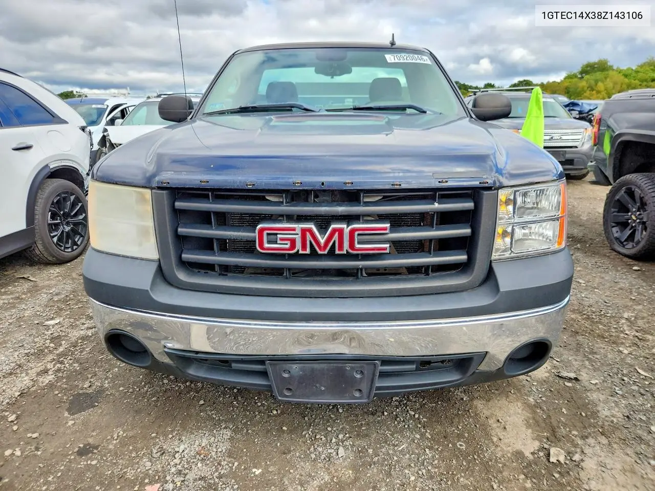 2008 GMC SIERRA VIN 1GTEC14X38Z143106 — фото 5