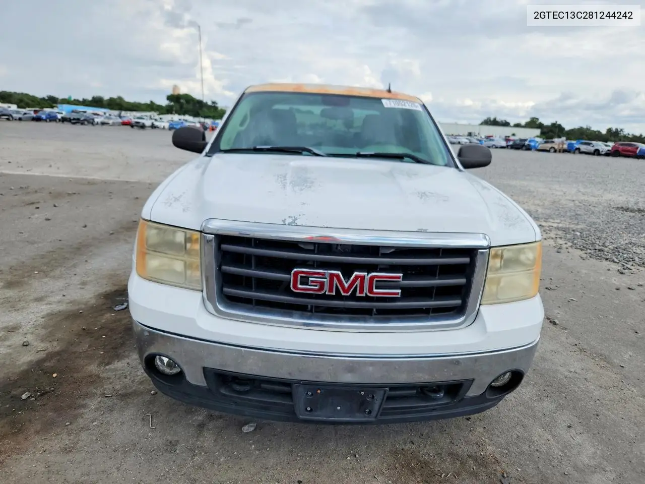 2008 GMC SIERRA VIN 2GTEC13C281244242 — фото 5
