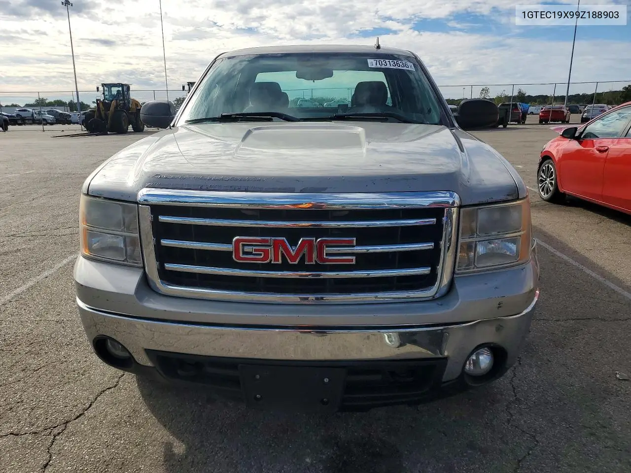 2009 GMC SIERRA VIN 1GTEC19X99Z188903 — фото 5