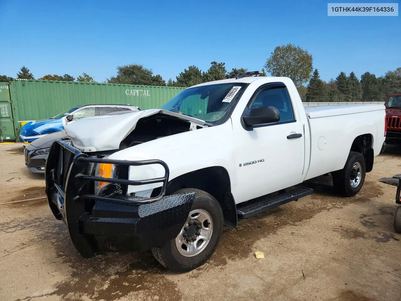 GMC SIERRA 2009, VIN 1GTHK44K39F164336