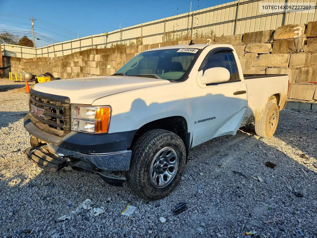 2009 GMC SIERRA VIN 1GTEC14X09Z227207 — фото 4