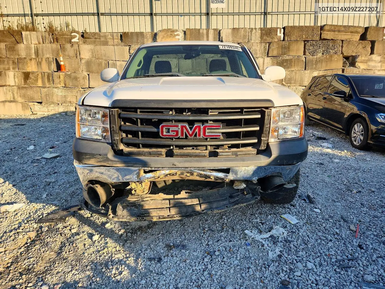 2009 GMC SIERRA VIN 1GTEC14X09Z227207 — фото 3