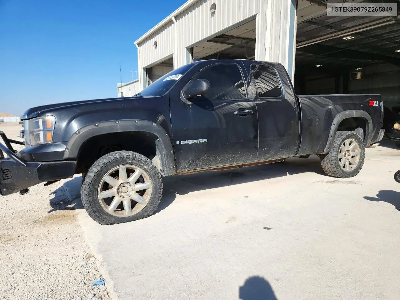 GMC SIERRA 2009, VIN 1GTEK39079Z265849