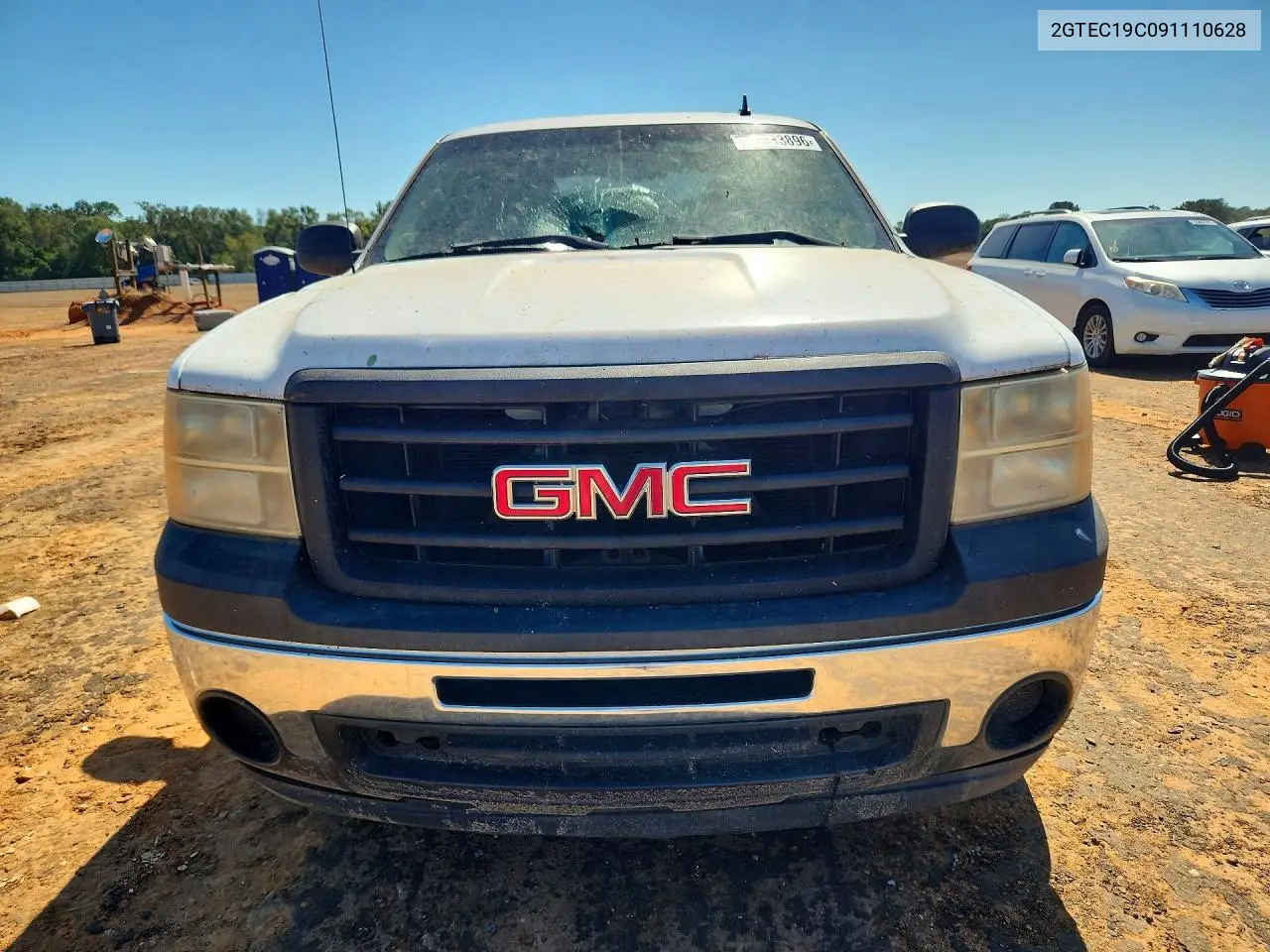 2009 GMC SIERRA VIN 2GTEC19C091110628 — фото 5