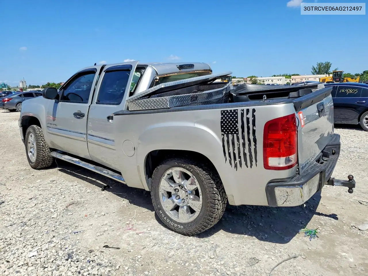 2010 GMC SIERRA VIN 3GTRCVE06AG212497 — фото 2