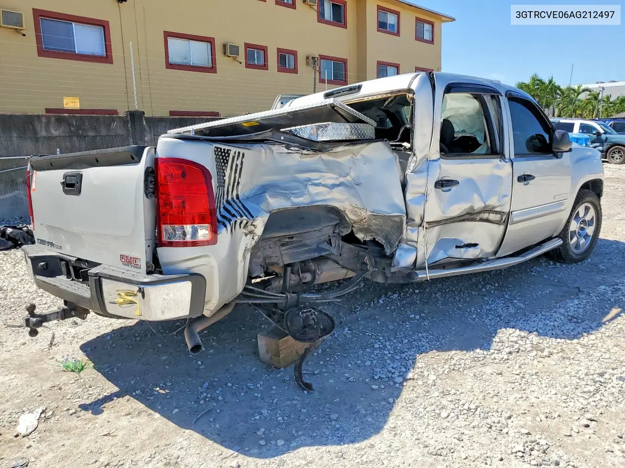 2010 GMC SIERRA VIN 3GTRCVE06AG212497 — фото 3