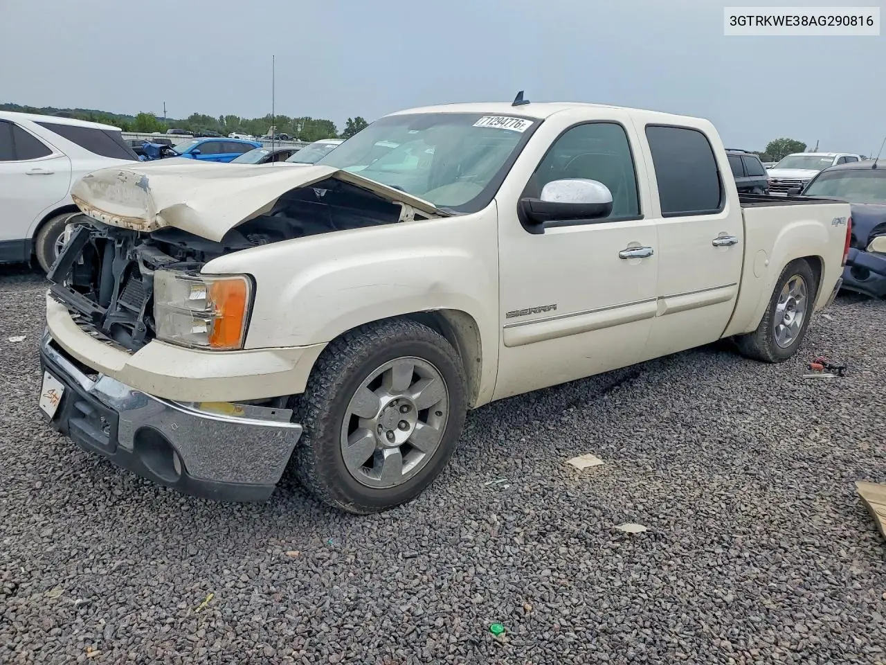 GMC SIERRA 2010, VIN 3GTRKWE38AG290816
