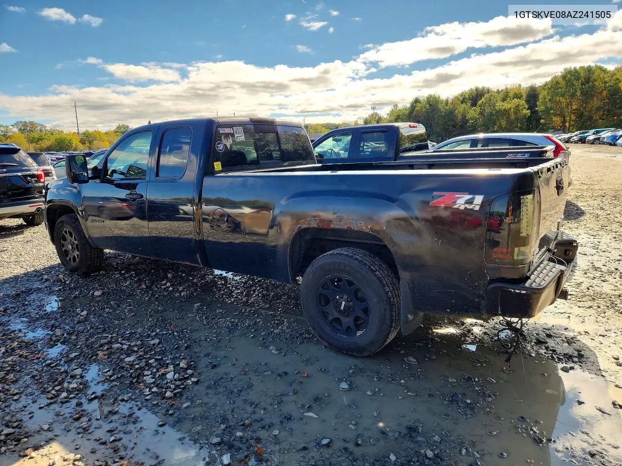 2010 GMC SIERRA VIN 1GTSKVE08AZ241505 — фото 2