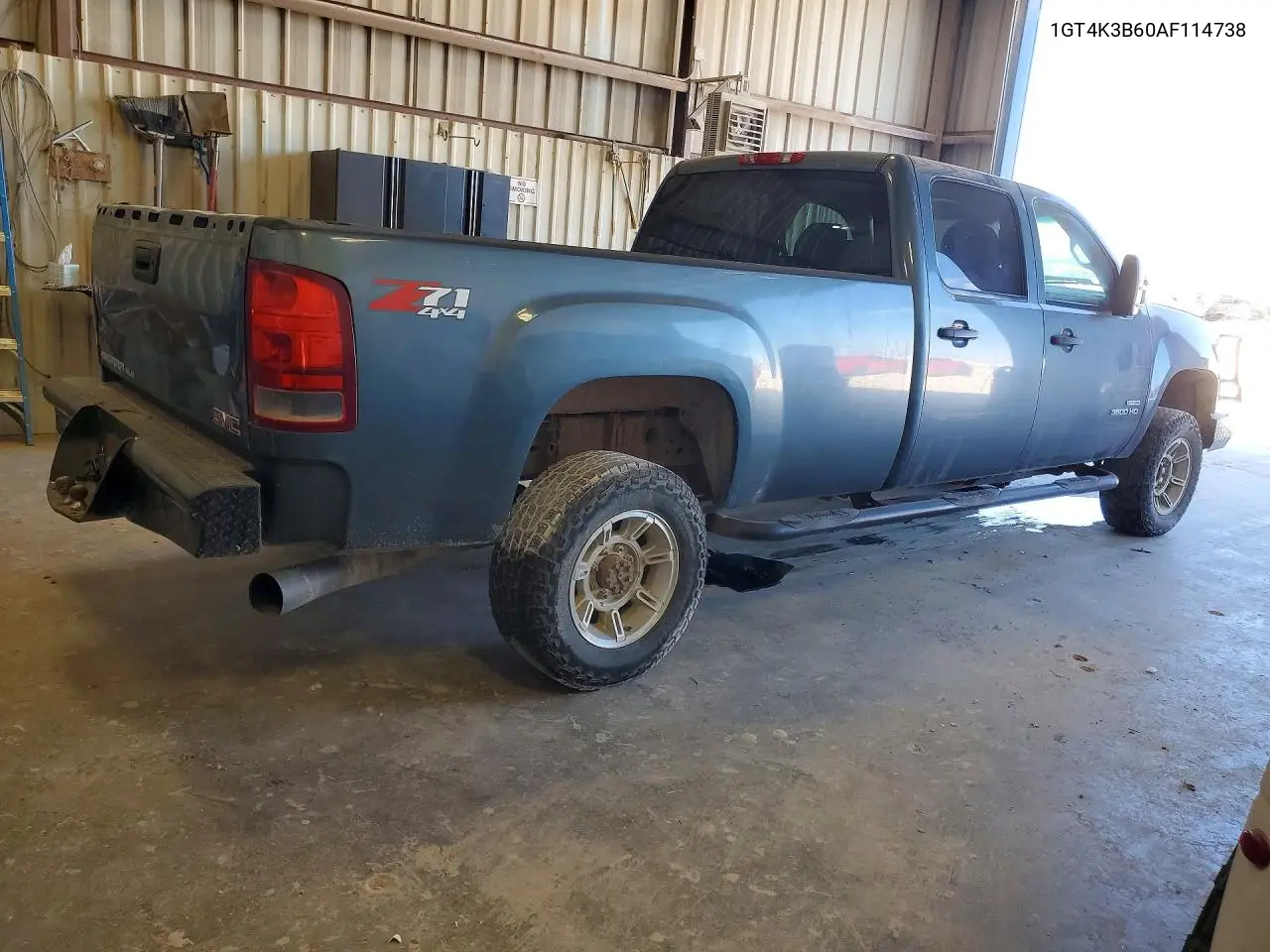 2010 GMC SIERRA VIN 1GT4K3B60AF114738 — фото 3