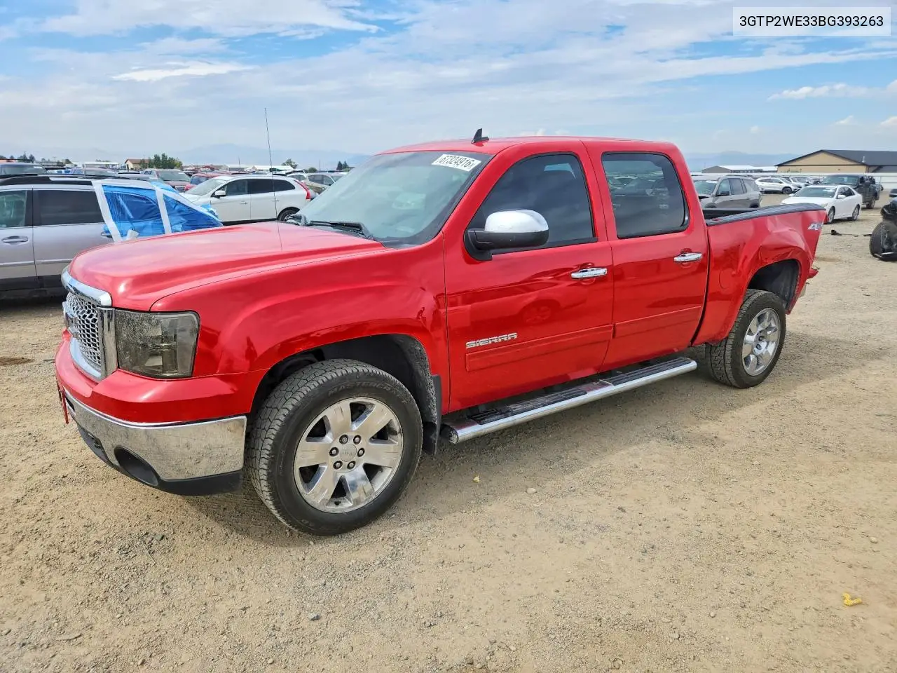 GMC SIERRA 2011, VIN 3GTP2WE33BG393263