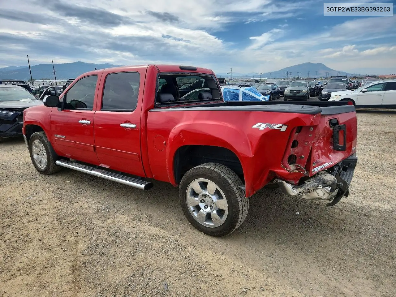 2011 GMC SIERRA VIN 3GTP2WE33BG393263 — фото 2