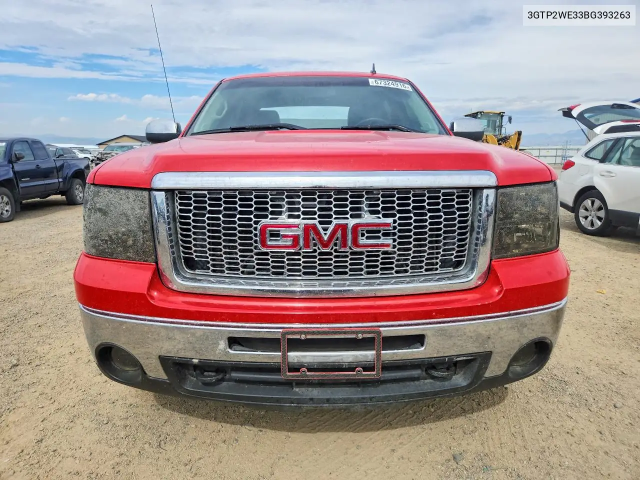 2011 GMC SIERRA VIN 3GTP2WE33BG393263 — фото 5