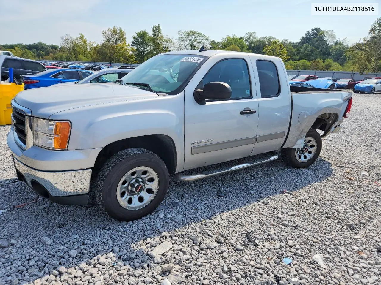 GMC SIERRA 2011, VIN 1GTR1UEA4BZ118516
