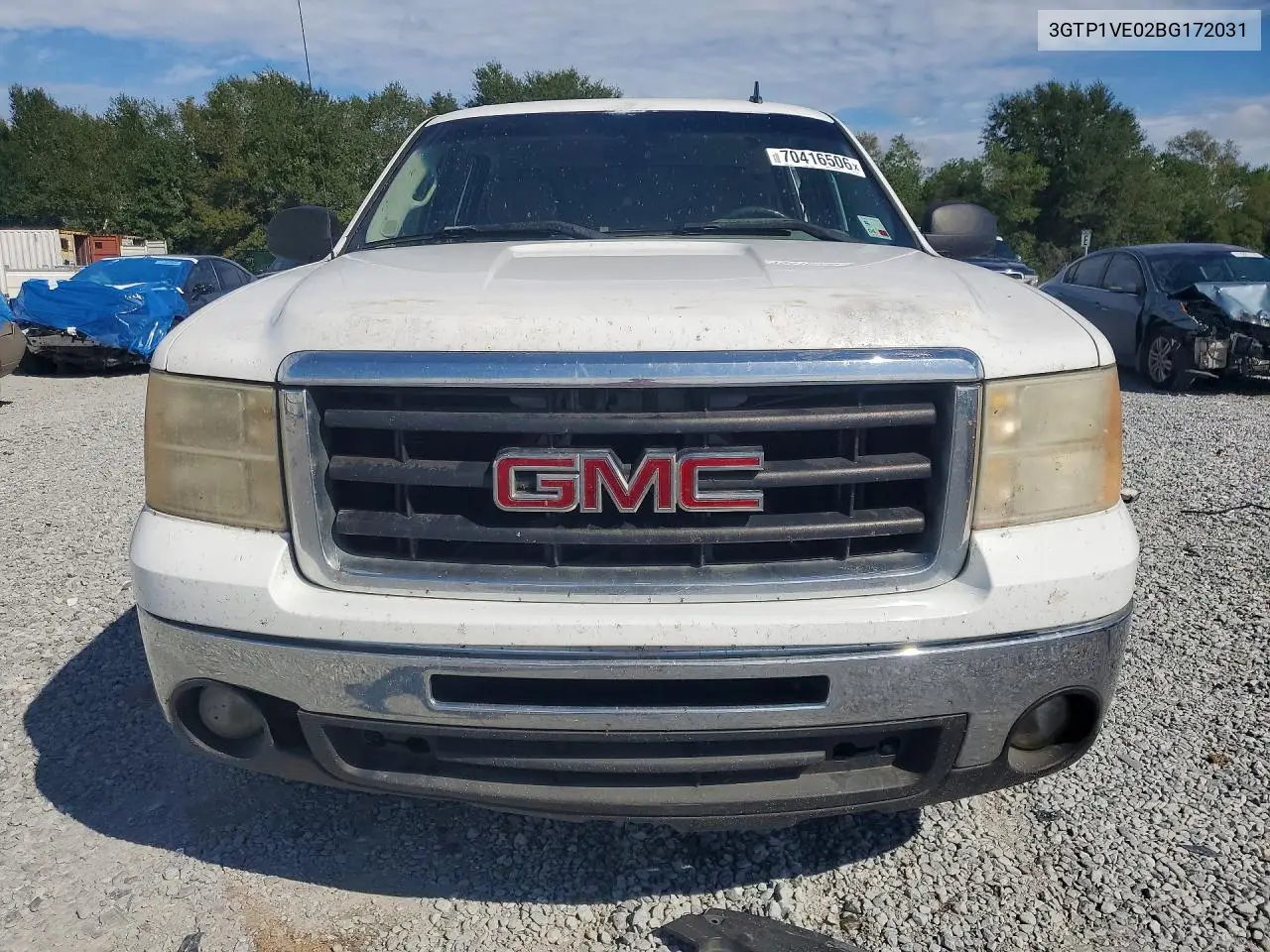 2011 GMC SIERRA VIN 3GTP1VE02BG172031 — фото 5