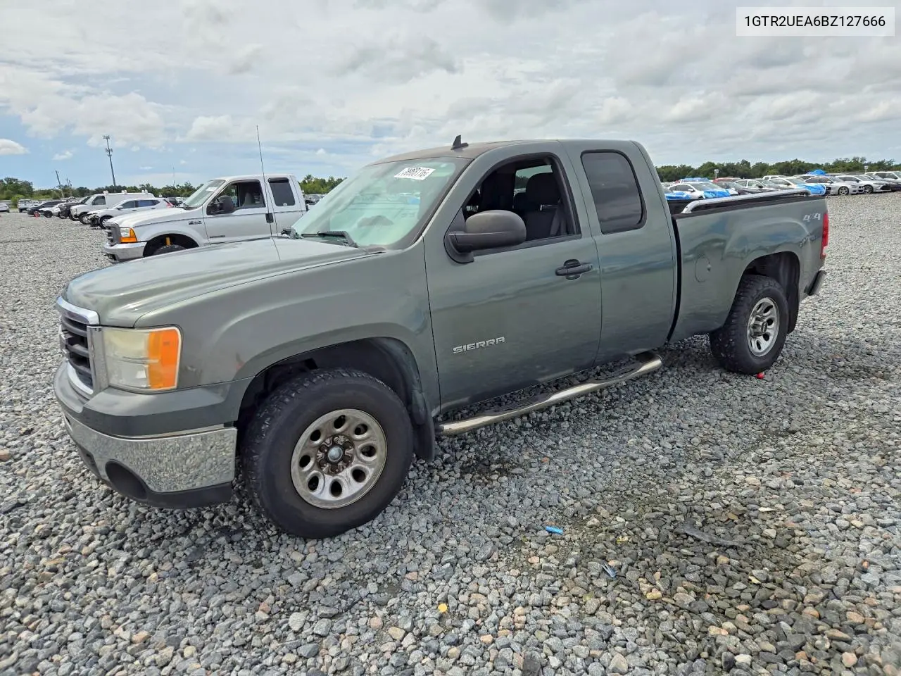 GMC SIERRA 2011, VIN 1GTR2UEA6BZ127666