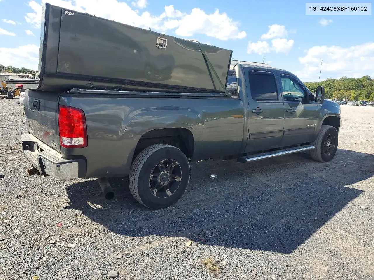 2011 GMC SIERRA VIN 1GT424C8XBF160102 — фото 3