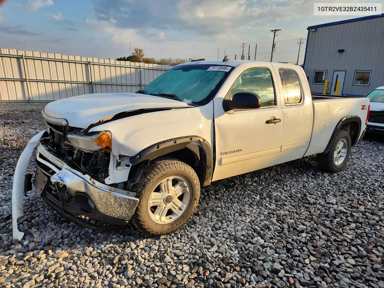 GMC SIERRA 2011, VIN 1GTR2VE32BZ435411
