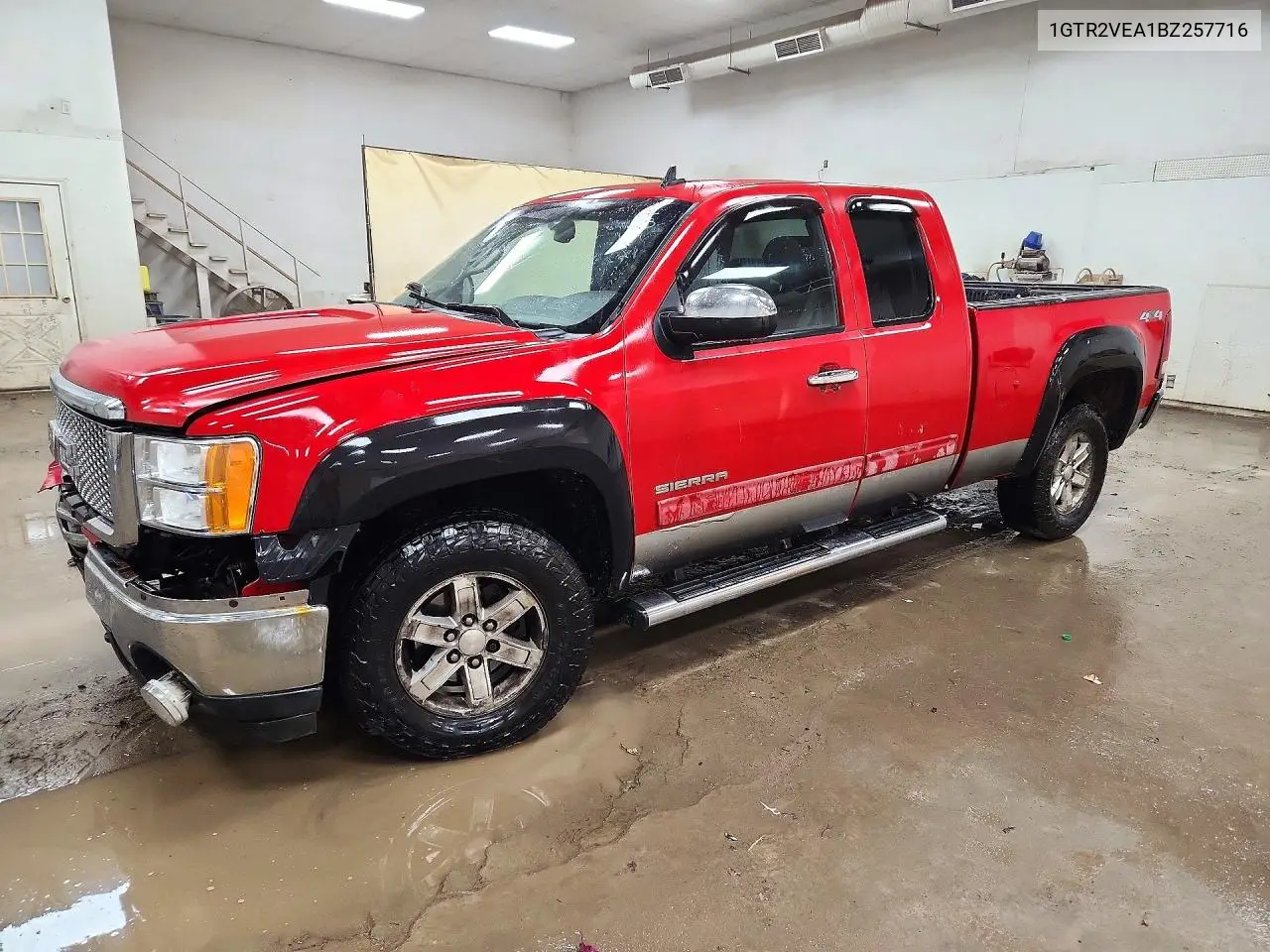 GMC SIERRA 2011, VIN 1GTR2VEA1BZ257716