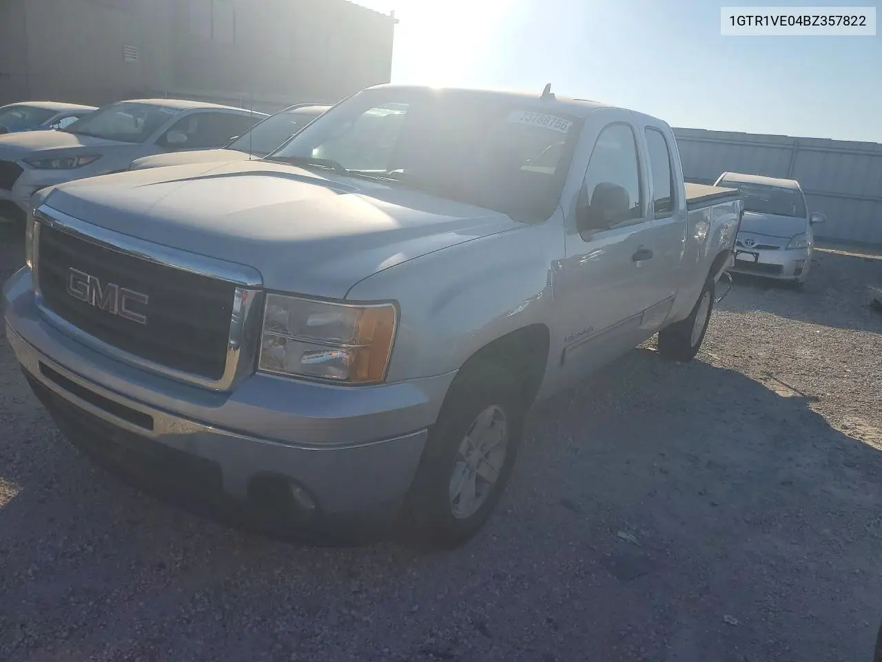 GMC SIERRA 2011, VIN 1GTR1VE04BZ357822