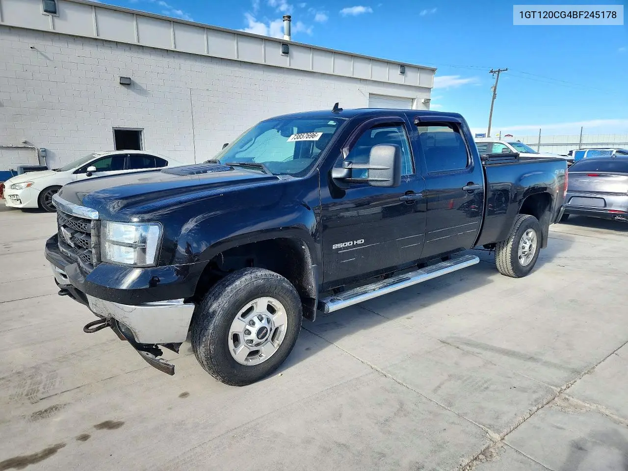 GMC SIERRA 2011, VIN 1GT120CG4BF245178