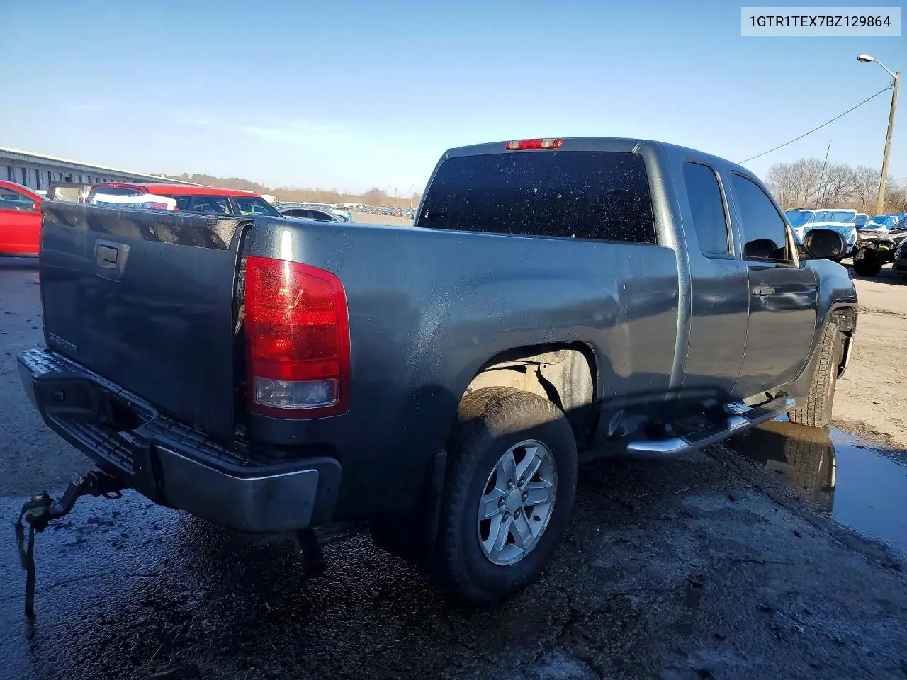 2011 GMC SIERRA VIN 1GTR1TEX7BZ129864 — фото 3