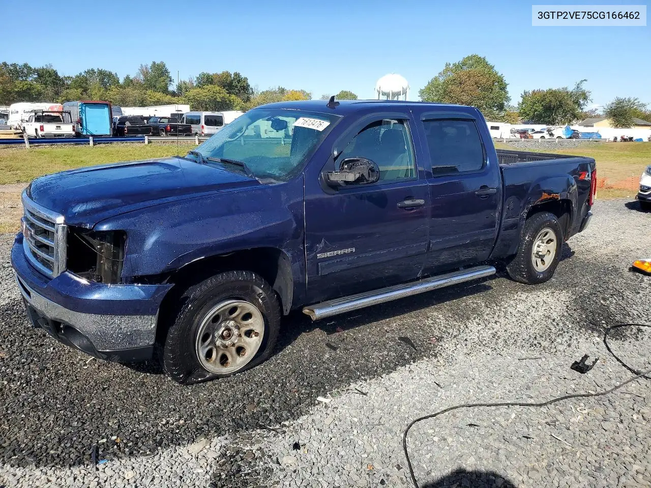 GMC SIERRA 2012, VIN 3GTP2VE75CG166462