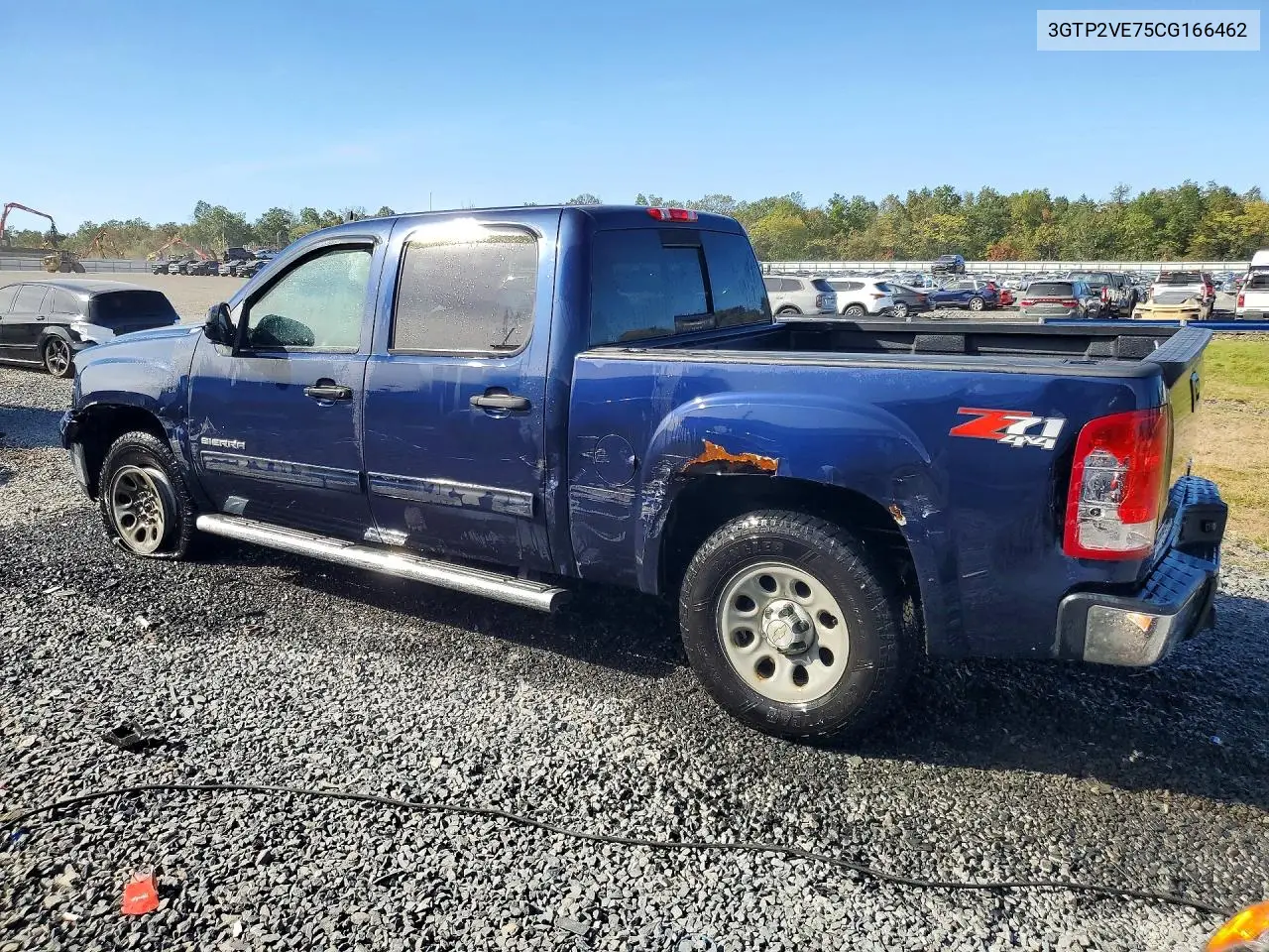 2012 GMC SIERRA VIN 3GTP2VE75CG166462 — фото 2